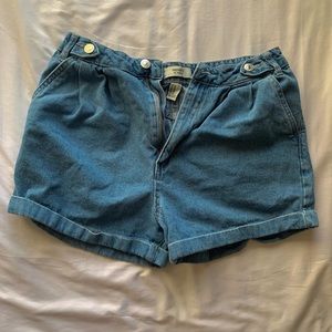 Denim shorts with detailing- forever 21